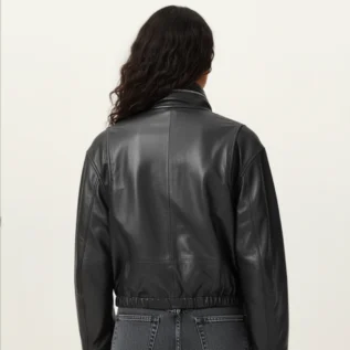 Clay-Funnel-Neck-Cropped-Leather-Jacket-back-side