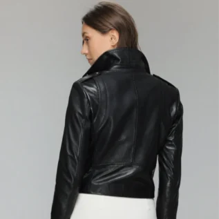 DARIA - Genuine-utter-Soft-Lamb-Leather-Biker-Jacket-back-side