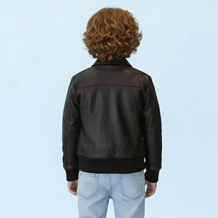 Kids-Pebbled-Spirit-Bomber-back-side Kids-Pebbled-Spirit-Bomber-back-side