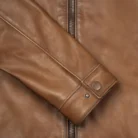 Men's-Roadster-Jacket-In-Burnt-Copper-Leather-close-sleep