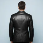 Black-leather-blazer-back