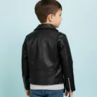 KIDS-BOWERY-BLACK-LEATHER-JACKET-back