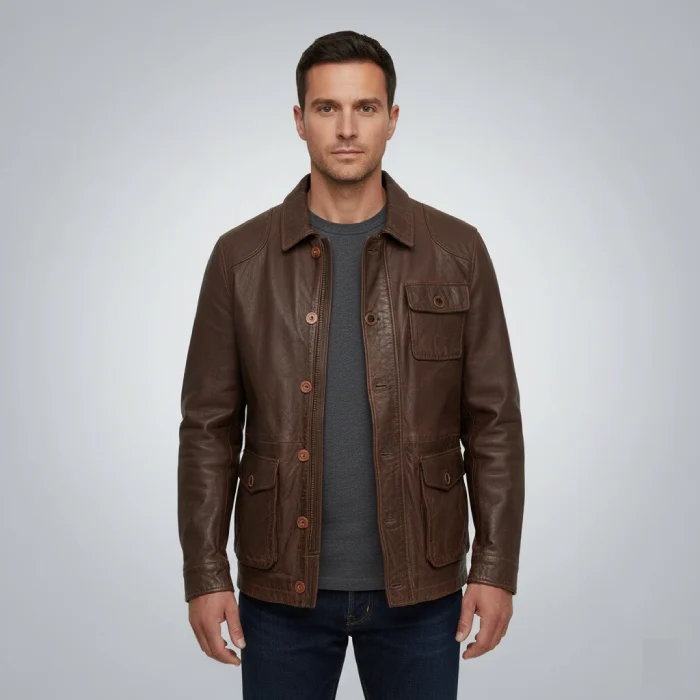 Mens-Western-Suede-Leather-Bomber-Jacket-front