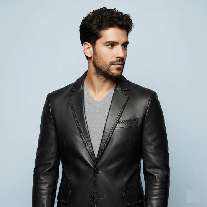 Theodore-Black-Western-style-blazer-front Theodore-Black-Western-style-blazer-front