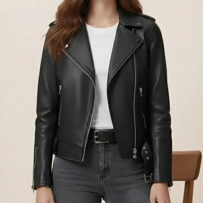 AllSaints Leather Jackets For Women front