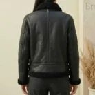 Lorel Shearling Flying Jacket back