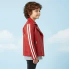 Handmade Kids Real Leather Biker Jacket side