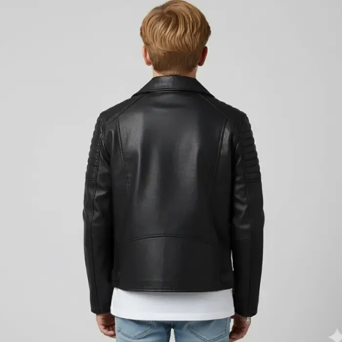 Kids Biker Jacket back