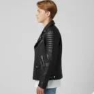 Kids Biker Jacket side