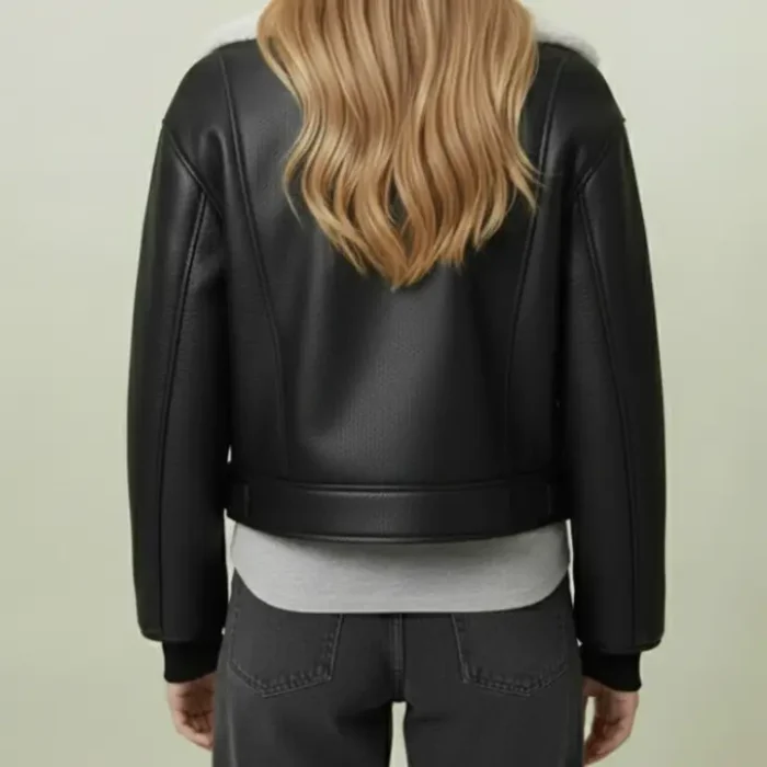 Libra Shearling Jacket back