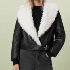 Libra Shearling Jacket front