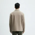 SUEDE LEATHER JACKET back