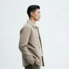 SUEDE LEATHER JACKET side