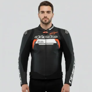 Men's Racing Motorcycle Jacket front