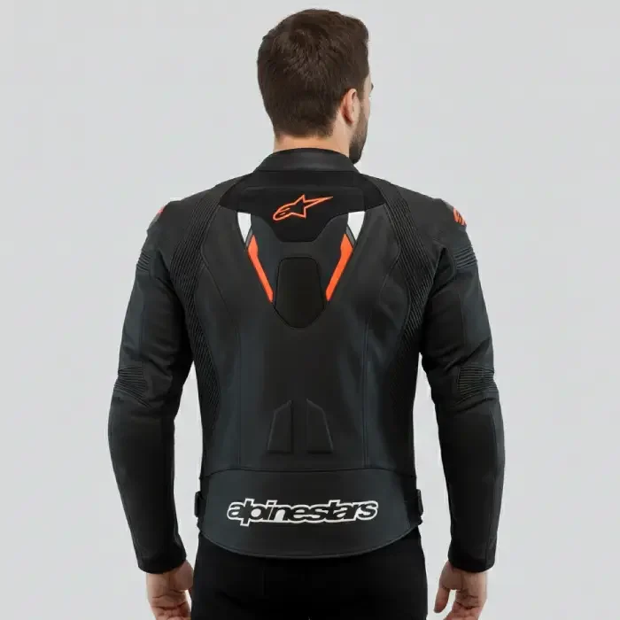 Men's Racing Motorcycle Jacket back